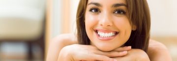 Beautiful woman smiling